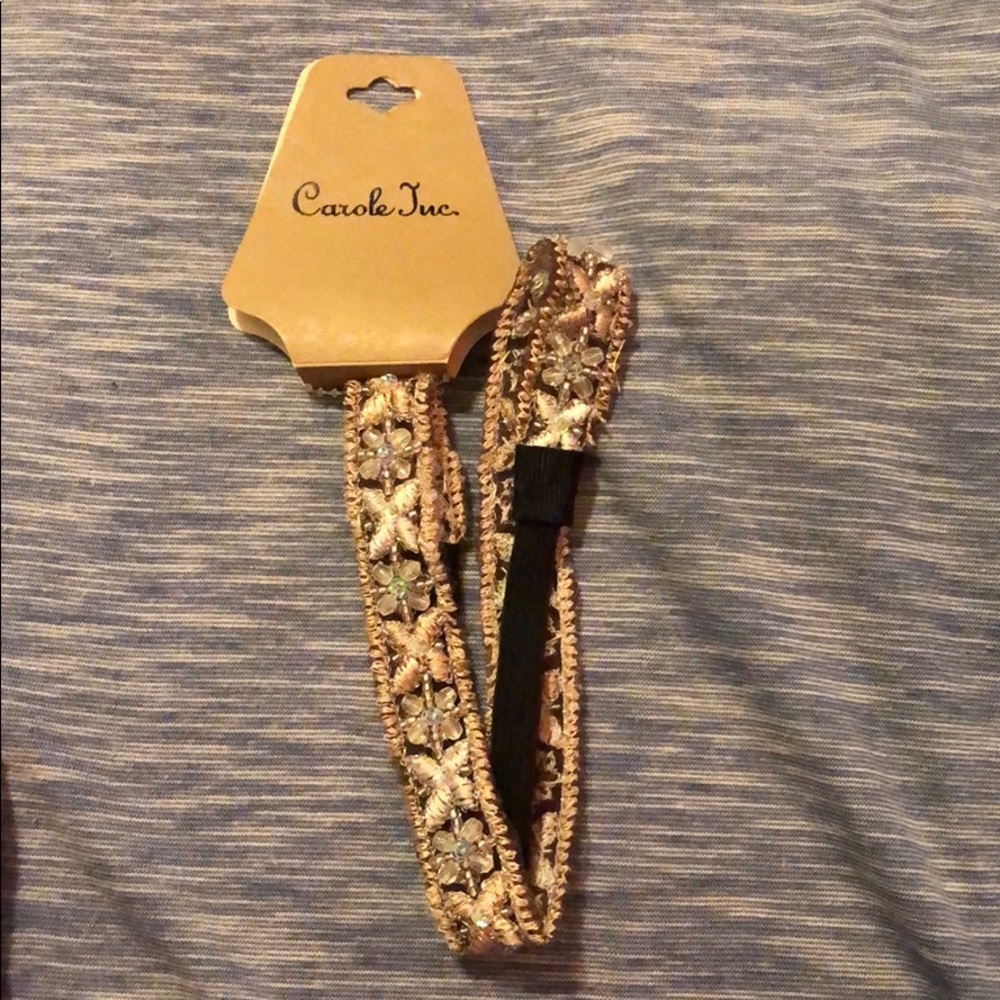 Boho beaded headband!